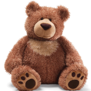 GUND Philbin Teddy Bear � Boneka Beruang Cokelat Premium