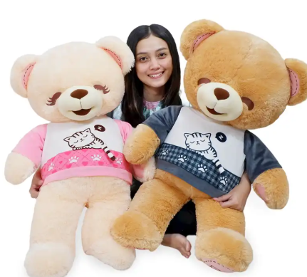 Isbon Teddy Bear Couple � Boneka Pasangan Beruang Lucu - Image 2